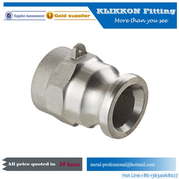 Type DP Aluminum camlock coupling fitting Type DP Aluminum camlock coupling fitting