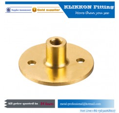 OEM G2 1/2" Flange Brass Fittings for Adapter Solder Connection  OEM G2 1/2" Flange Brass Fittings for Adapter Solder Connection