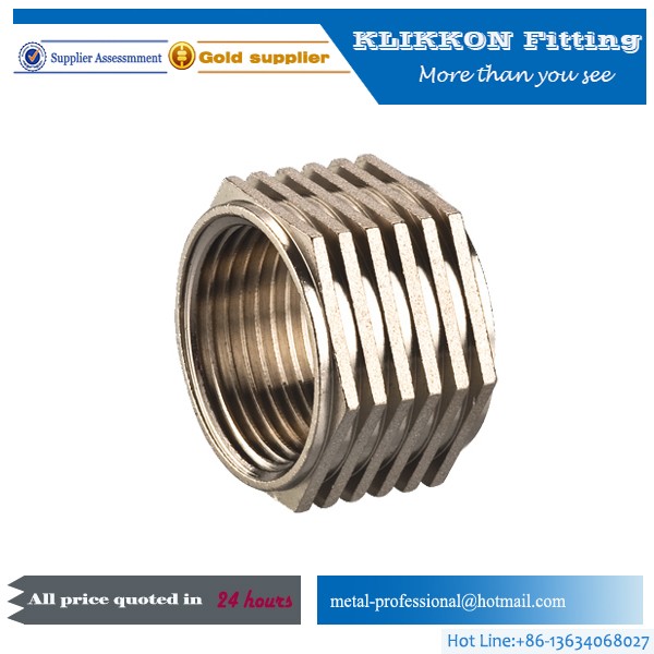 High Precision M6 Threaded Brass Insert Nut For Plastic