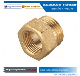 Brass Female Threaded Pipe Fitting Connector  Brass Female Threaded Pipe Fitting Connector