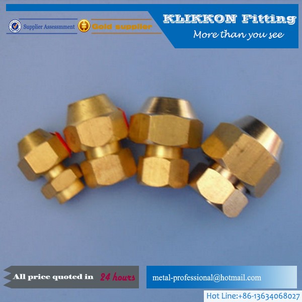 Brass Flare Adaptor 1/2"x 1/4"  Brass Flare Adaptor 1/2"x 1/4"