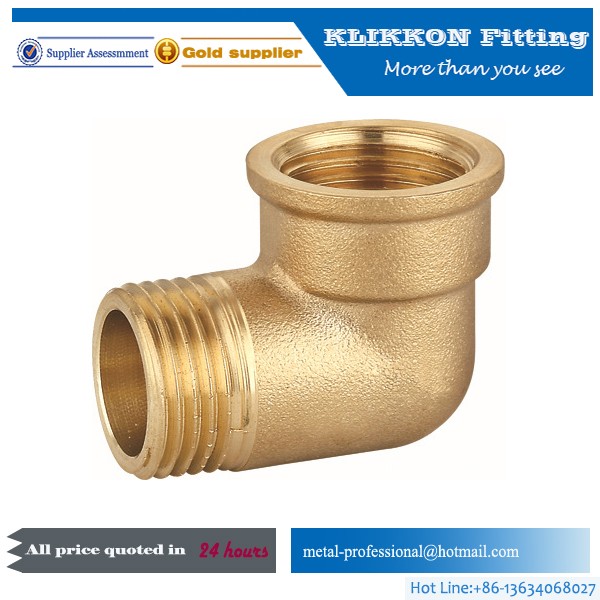 Lead Free Hose brass Elbow 90 Degree Elbow Gripper Pipe Male Lead Free Hose brass Elbow 90 Degree Elbow Gripper Pipe Male