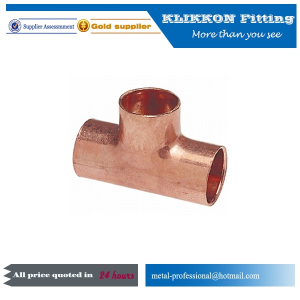 Pipe 3 way copper elbow fitting Pipe 3 way copper elbow fitting