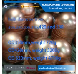 brass copper ball for copper ball float valve  brass copper ball for copper ball float valve