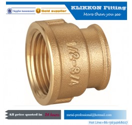 Brass Male Press Pipe Fitting Coupling