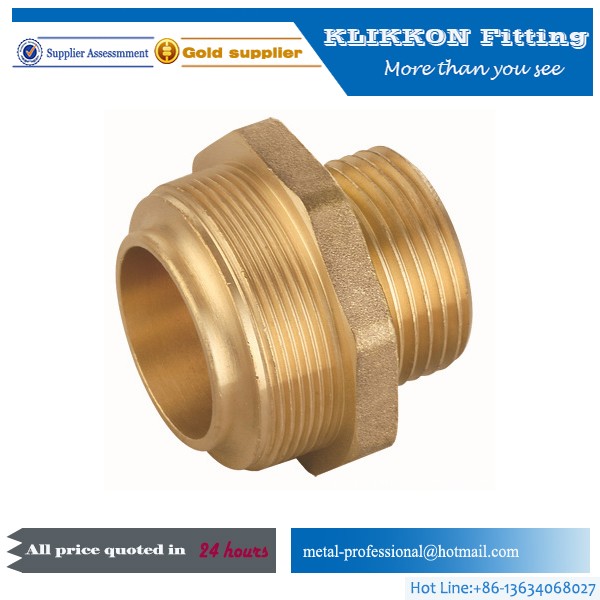 Male Female parker brass fittings for water system