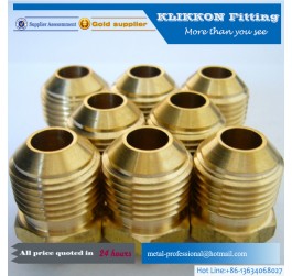 brass barb hose fitting brass compression pipe fitting