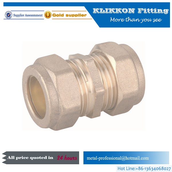 Brass fitting for plumbing system/ Compression fitting/Press Fitting  Brass fitting for plumbing system/ Compression fitting/Press Fitting