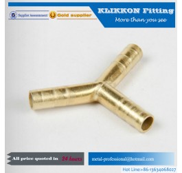 Brass Hose Y Piece 1/2" Extruded Brass Air Fitting