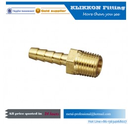 China NPT Male Brass Hose Barb Fitting  China NPT Male Brass Hose Barb Fitting