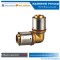 Lead Free Hose brass Elbow 90 Degree Elbow Gripper Pipe Male