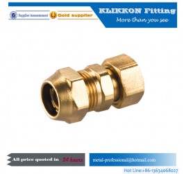 Stainless steel brass 5/16 compression ferrule tube fitting