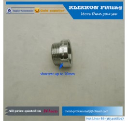 1/4" NPT Female to 1/8" NPT Male Extruded Reducer