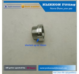 1/4" NPT Female to 1/8" NPT Male Extruded Reducer  1/4" NPT Female to 1/8" NPT Male Extruded Reducer