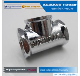 Chrome Plated Brass Pipe Fittings