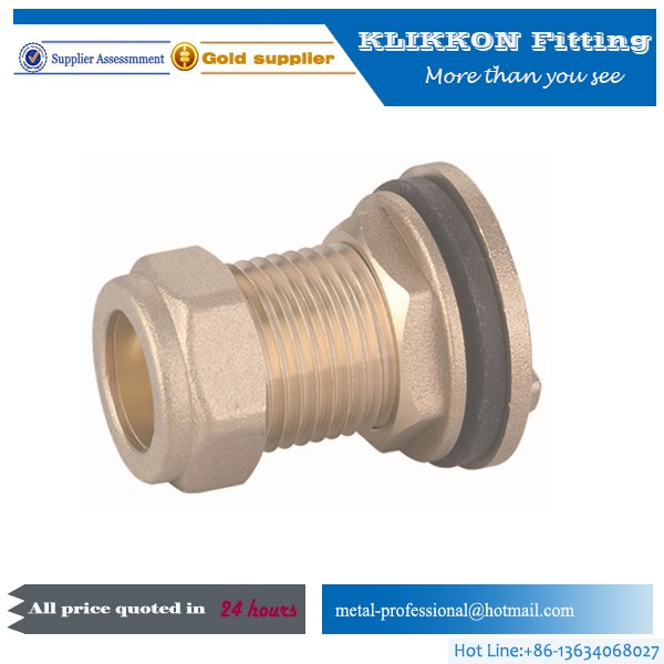 high pressure stainless steel or brass hex equal fitting