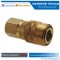 factory supply oem brass hydraulic hose fittings​