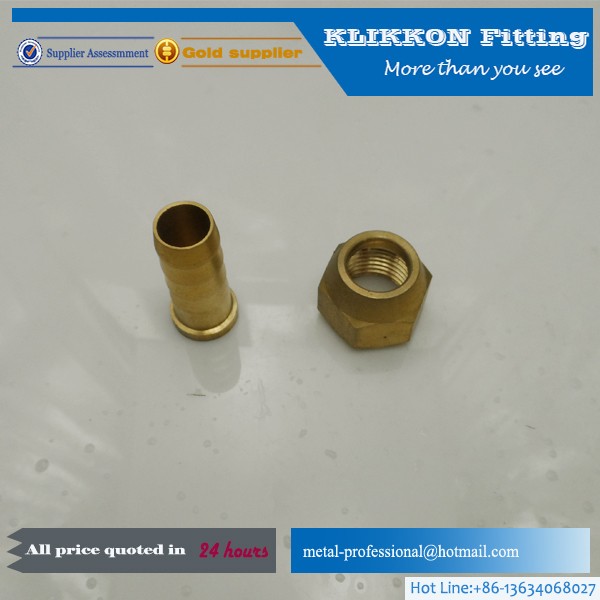 M12 air hose fittings 12*9 brass fittings
