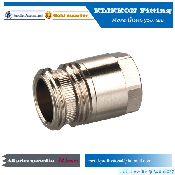 gas hose connector/stainless gas connect fitting