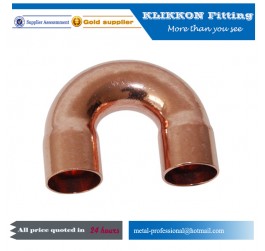 return bend copper bulkhead fitting