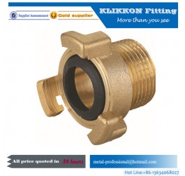 Lead free brass hose fitting pipe tee with sleeve three way PEX  Lead free brass hose fitting pipe tee with sleeve three way PEX