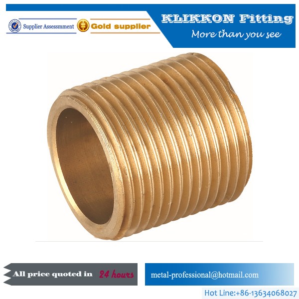 Lead Free Forging Brass Hose Nipple Barb Connector Fitting  Lead Free Forging Brass Hose Nipple Barb Connector Fitting