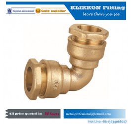 Brass pipe fitting for plumbing system