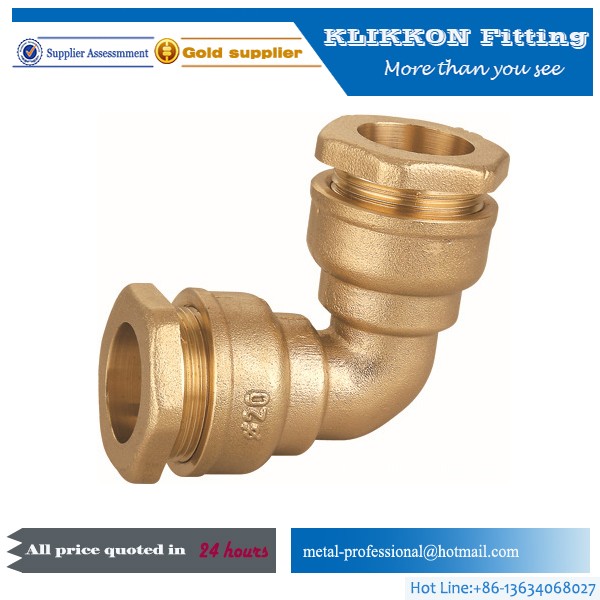 Brass pipe fitting for plumbing system Brass pipe fitting for plumbing system