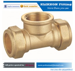 China threaded brass pipe fittings