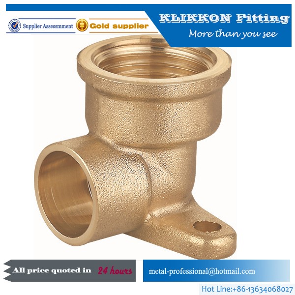 NPT thread Brass Long Extension Nipple fitting