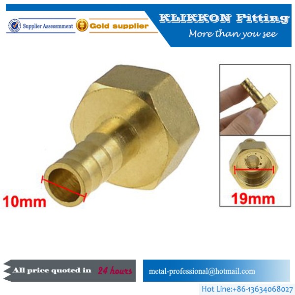 china Equal reduced Brass hose compression fittings