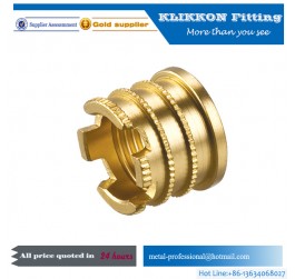 Brass Straight Coupler push fit fitting push connect fitting  Brass Straight Coupler push fit fitting push connect fitting