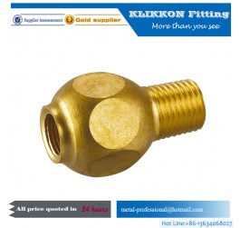 Nipple elbow tee flare nut barb type Brass hose fittings compression