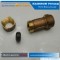 brass elbow adapter threaded metric hose fittings brass pipe connectors