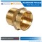 Right Pneumatic Straight Brass Nickel Fitting.PC Brass Metal Joint