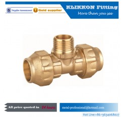 Compression Elbow Copper Swivel Tube Fitting Compression Elbow Copper Swivel Tube Fitting