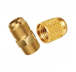 Brass reducer female hose barb pipe fitting