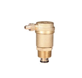 Green valve 3/8" Brass threaded automatic gas safety exhaust valve