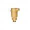 Factory price motorized air water three way brass electric exhaust valve