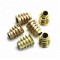 CNC Machine Turned New Designed Solid Brass Thread Hex Adapter