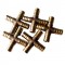 brass pump accessories 5 way brass cross pipe fitting  brass pump accessories 5 way brass cross pipe fitting