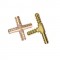brass pump accessories 5 way brass cross pipe fitting  brass pump accessories 5 way brass cross pipe fitting