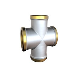 brass pump accessories 5 way brass cross pipe fitting  brass pump accessories 5 way brass cross pipe fitting