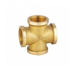 Hose Barb 4 Way Splitter Cross Brass Connector Coupling Adapter Fitting  Hose Barb 4 Way Splitter Cross Brass Connector Coupling Adapter Fitting