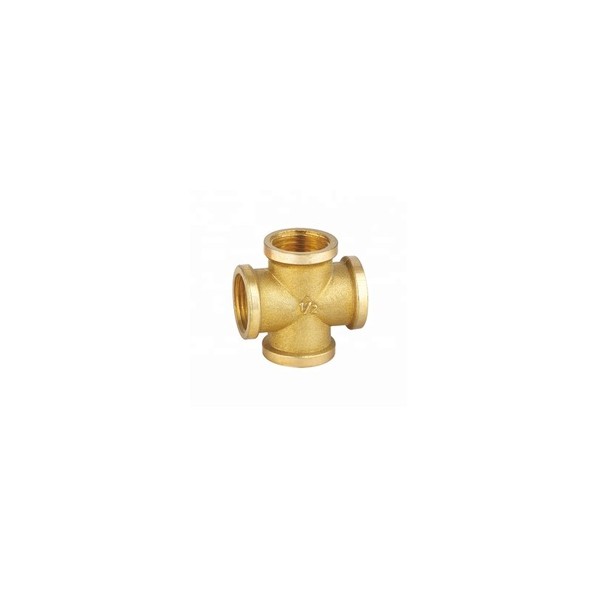 Hose Barb 4 Way Splitter Cross Brass Connector Coupling Adapter Fitting Hose Barb 4 Way Splitter Cross Brass Connector Coupling Adapter Fitting