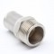 SAE NPT Standard Square forged female thread 4 way brass cross pipe fitting 1/4