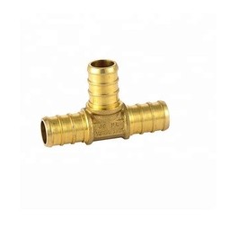 Zhejiang Plumbing Push fitting customizable size LeadFree Brass copper universal equal tee for water pipe fittings  Zhejiang Plumbing Push fitting customizable size LeadFree Brass copper universal equal tee for water pipe fittings