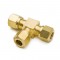 plastic pipe plumbing fitting PPR Pipe Fittings inserted brass Male Threaded Tee