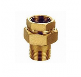 Trade assurance cnc machining brass twin ferrule tube fitting