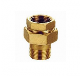 Trade assurance cnc machining brass twin ferrule tube fitting  Trade assurance cnc machining brass twin ferrule tube fitting